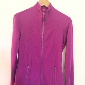 Lululemon Define Jacket Purple Zip-up Size 8
